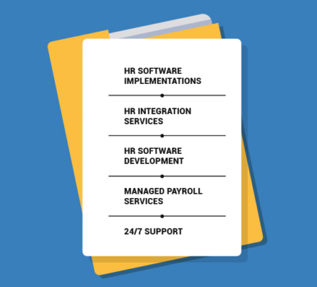 HR SOFTWARE WITH SERVICE À LA CARTE